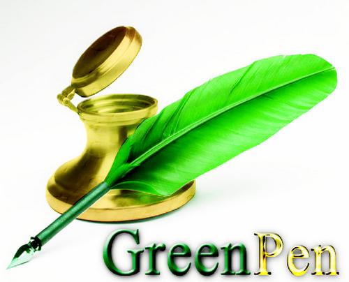 cd green pen